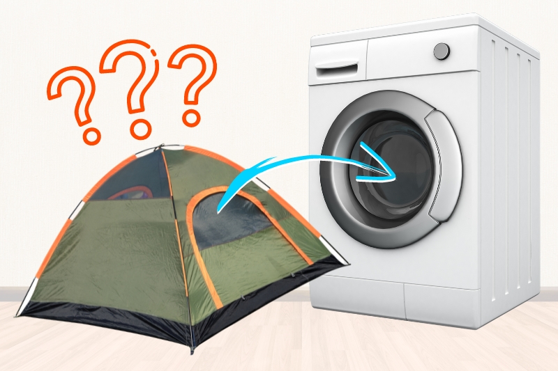 Can You Put a Tent in the Washing Machine
