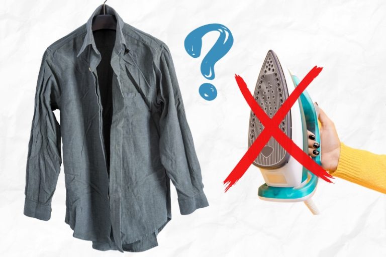 How to Get Creases Out of Clothes Without an Iron