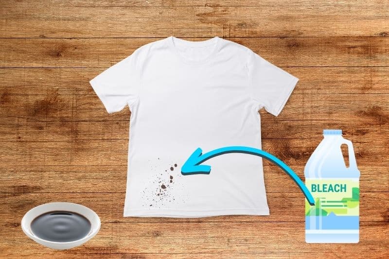 How to Get Soy Sauce Out of Stains - Bleach