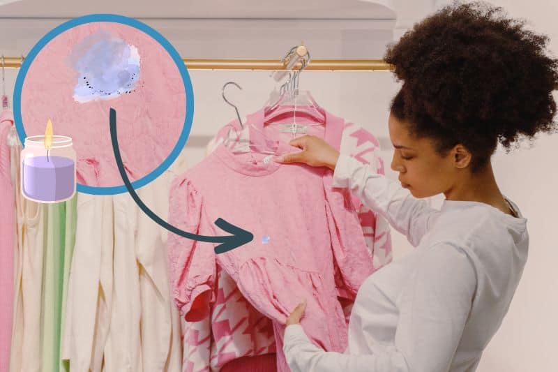 How To Remove Candle Wax From Clothes