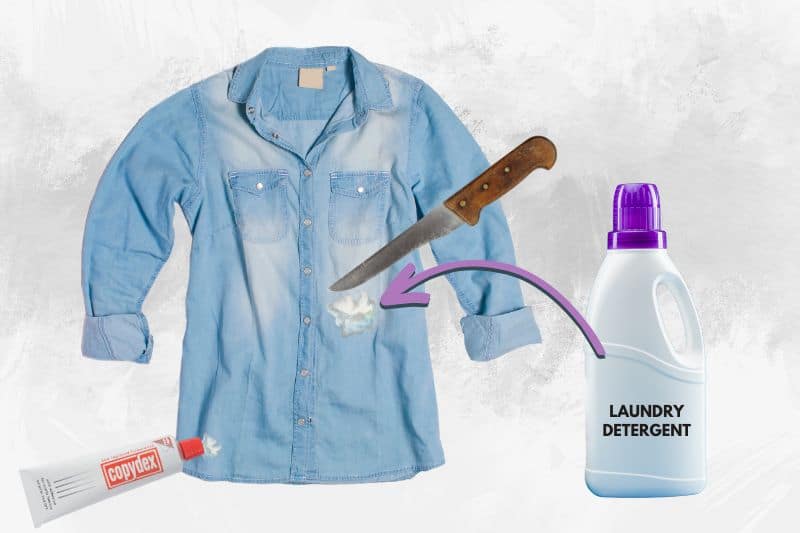 Removing Rubber-Based Glue from Clothes