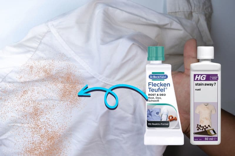 Removing Rust with Specialised Stain Removers