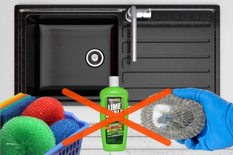 Things to Avoid When Cleaning Composite Sinks