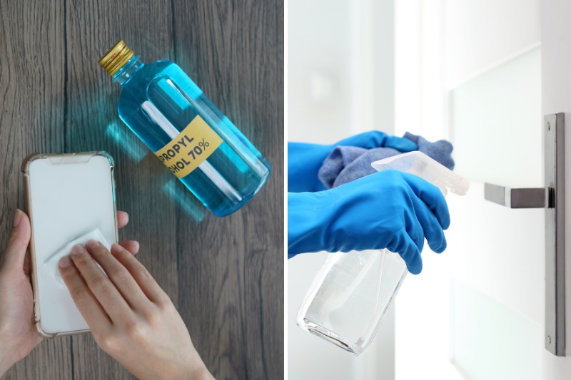 Guide to Cleaning with Rubbing Alcohol