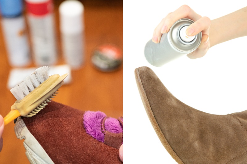 Household items to on sale clean suede shoes