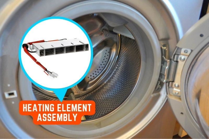 dryer heating element assembly