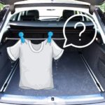 how to dry clothes in a car