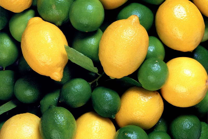 lemons and limes