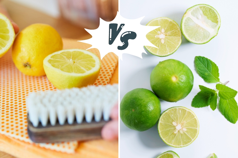 lemons vs limes for cleaning