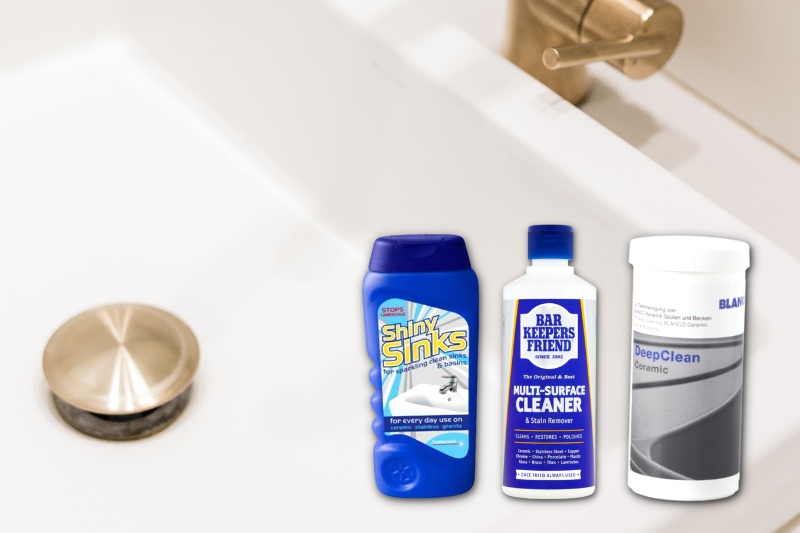 specialised cleaners for ceramic sink