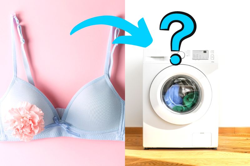 Underwire bra in washing machine