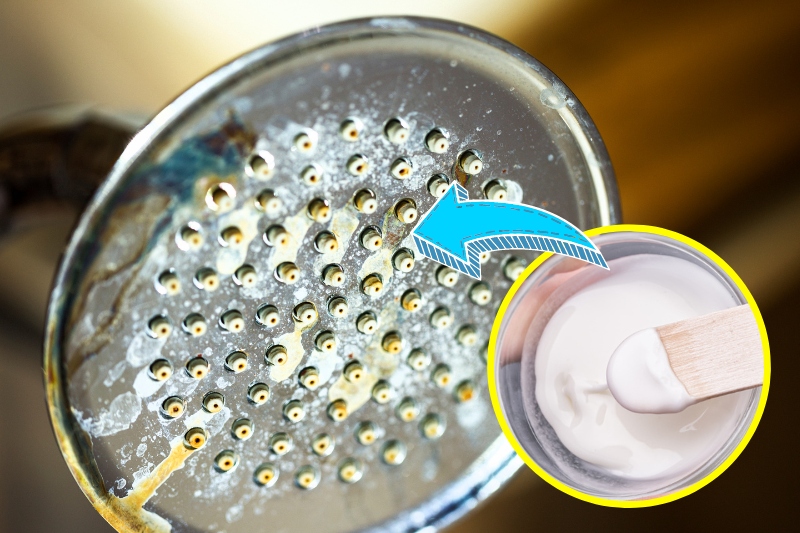 How to Clean Showerheads  Vinegar & Baking Soda Solution