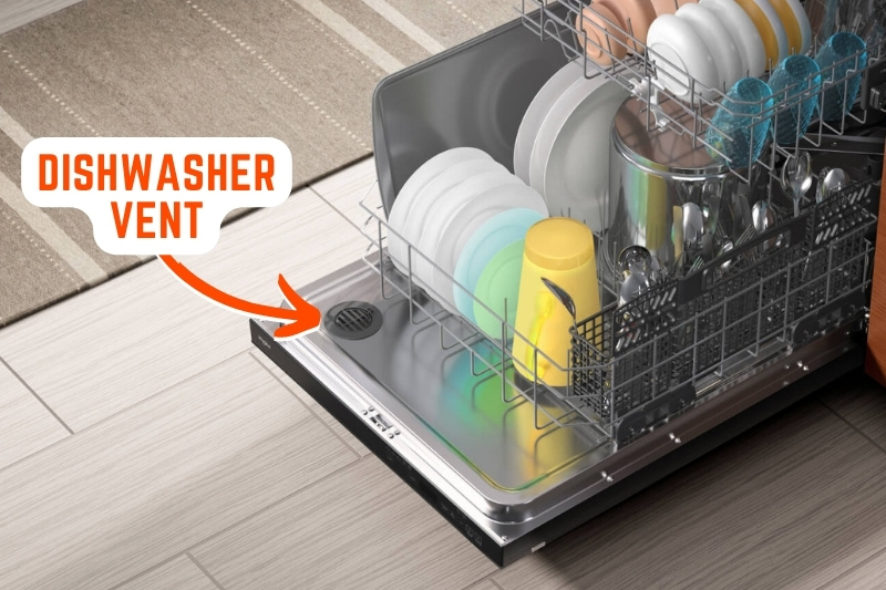 dishwasher vent
