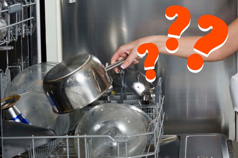 how to wash pans in dishwasher