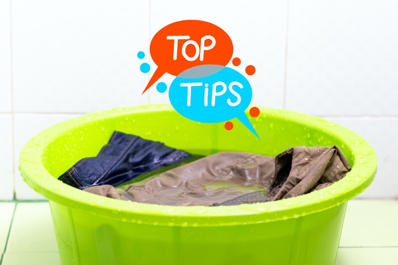 top tips for soaking clothes in salt water