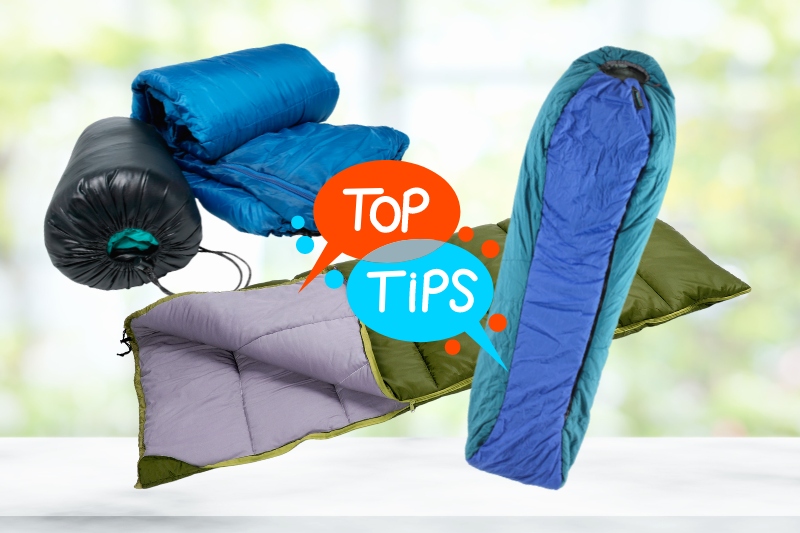 top tips when washing a sleeping bag