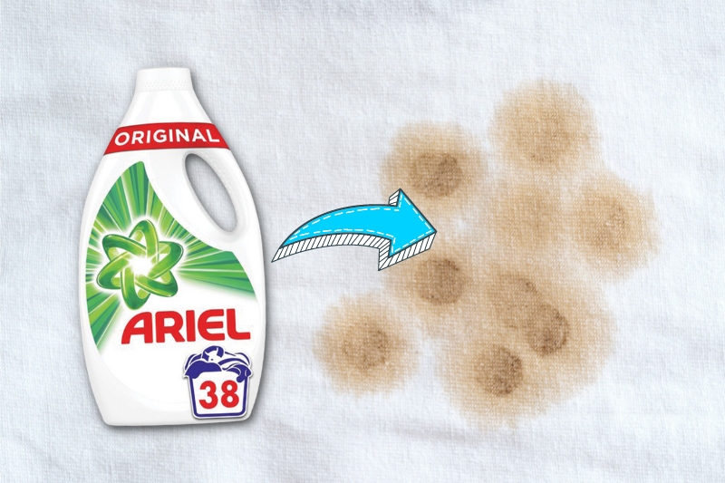 ariel original washing liquid for stain removal