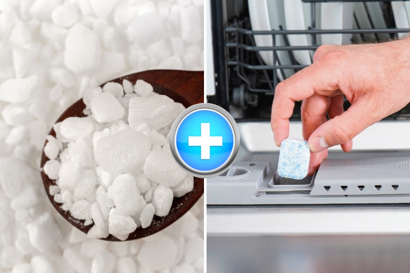dishwasher salt and dishwasher tablet