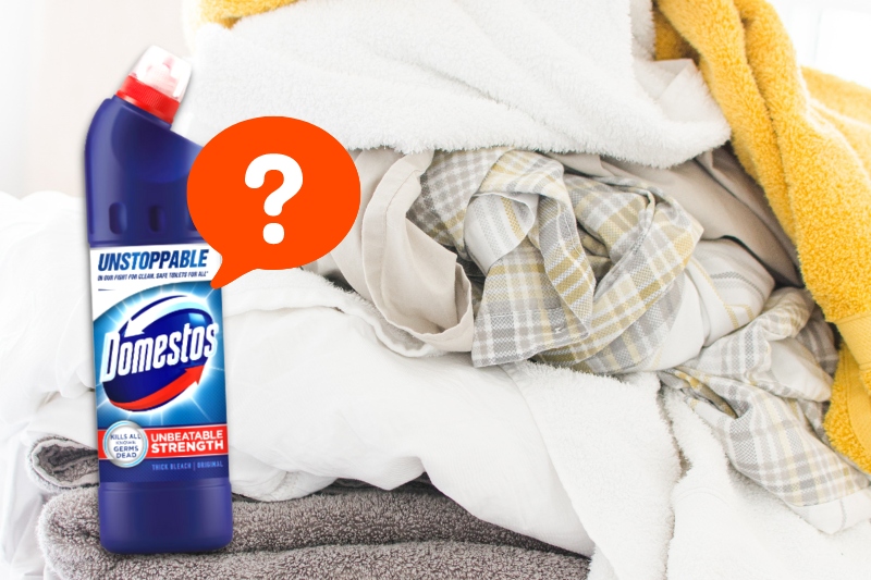 household bleach for clothes
