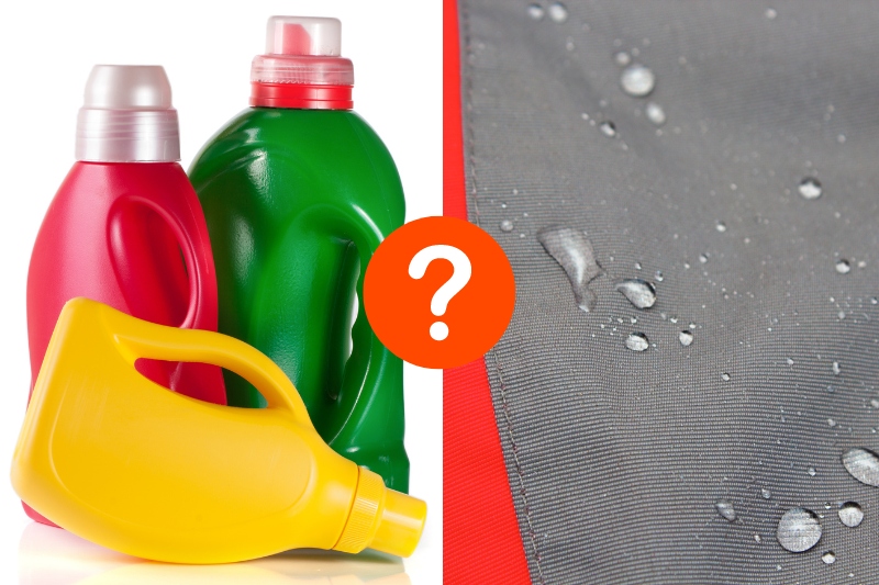 laundry detergents and waterproofs
