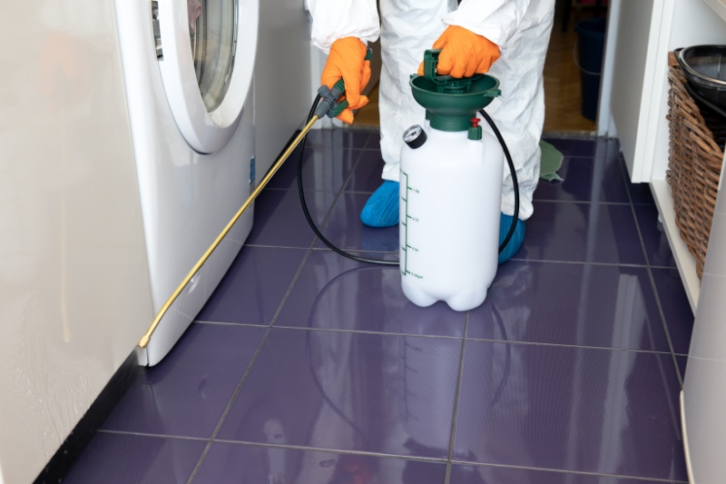 pest control in laundry room