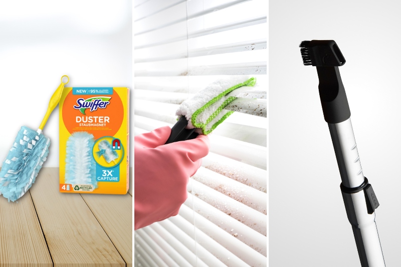 tools to clean blinds