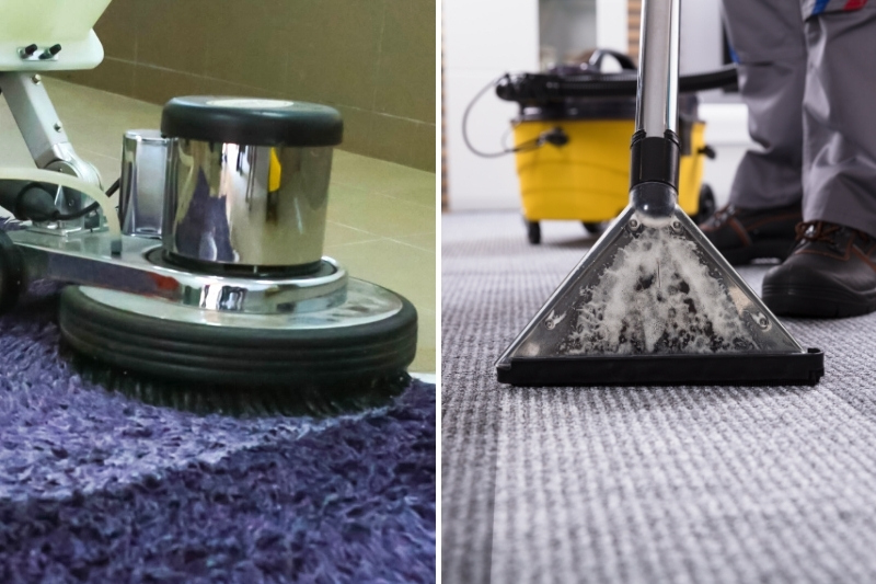 Bonnet vs. Extraction cleaning