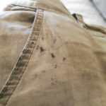 black stain on pants