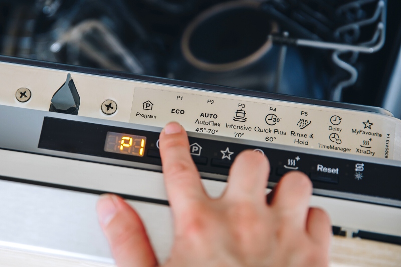 dishwasher program settings