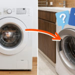 freestanding to integrated washing machine space