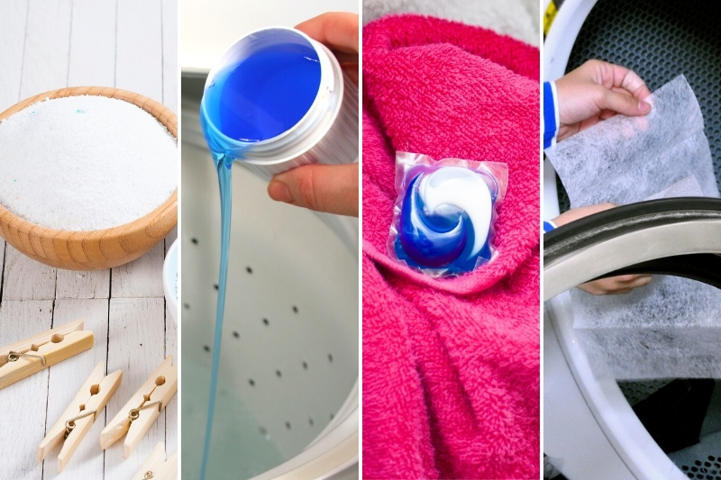 laundry detergent types