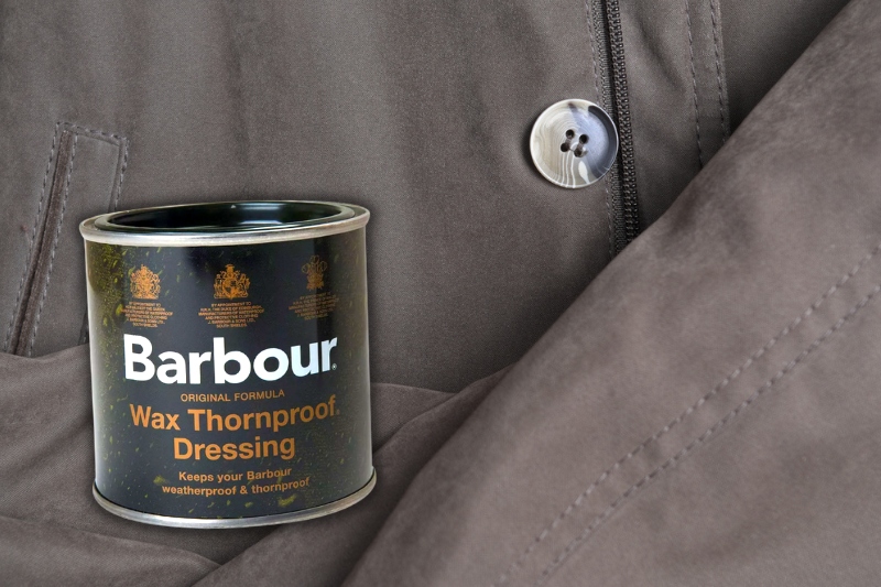 re-wax and care for Barbour jacket