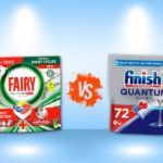 Fairy vs. Finish dishwasher tablets