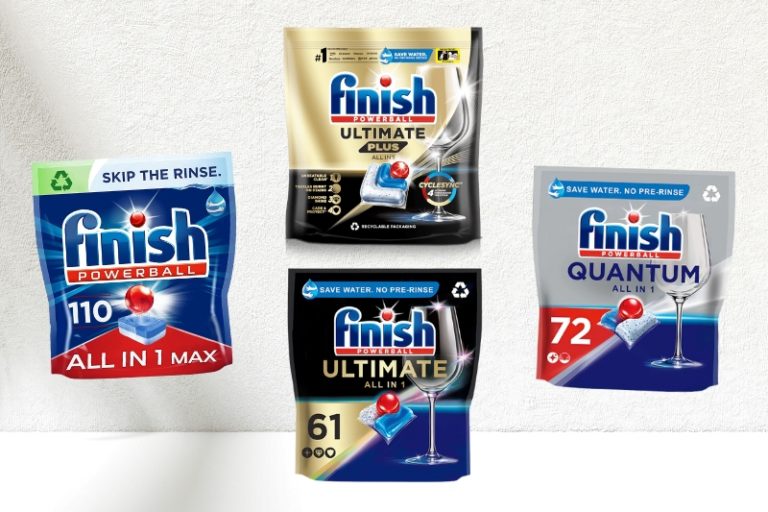 Finish vs. Fairy Dishwasher Tablets