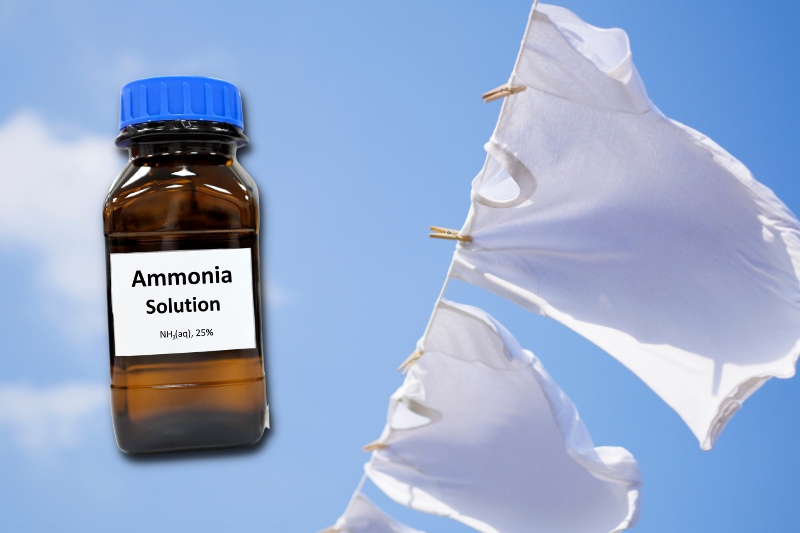 ammonia in laundry
