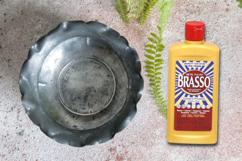 brasso for pewter cleaning