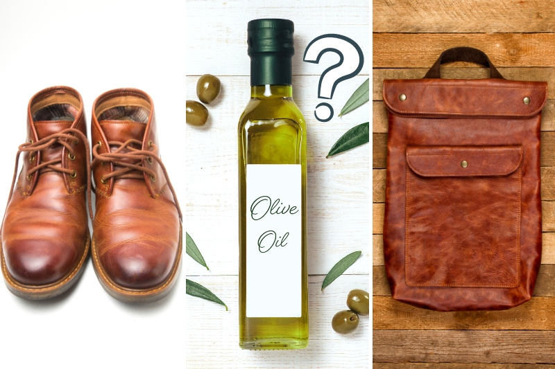 olive oil for leather