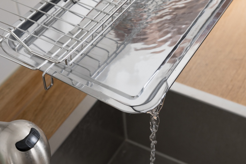 stainless steel dish rack