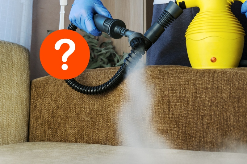 can you steam clean my leather sofa
