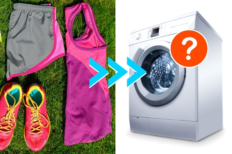 Washing Running Clothes in the Washing Machine