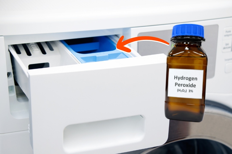 disinfect laundry with hydrogen peroxide