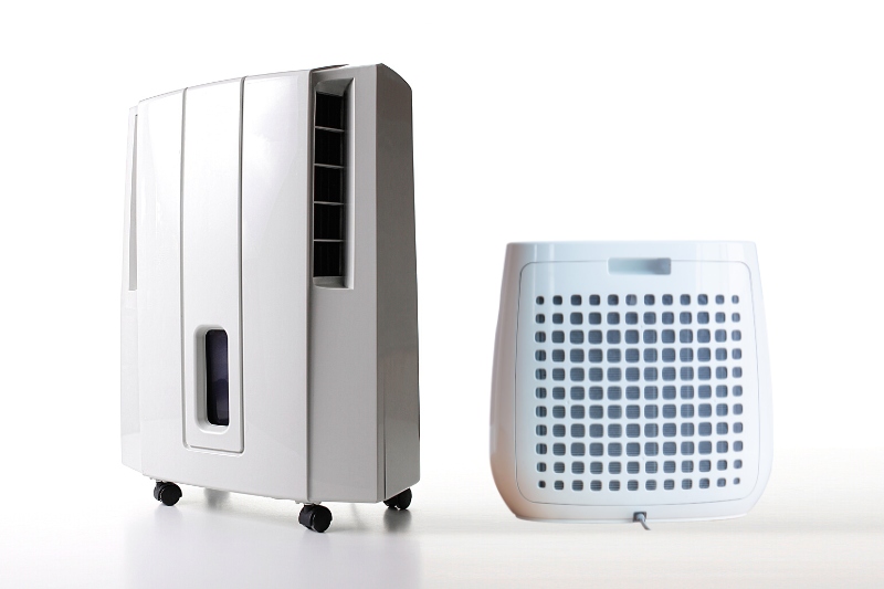 small and big dehumidifier