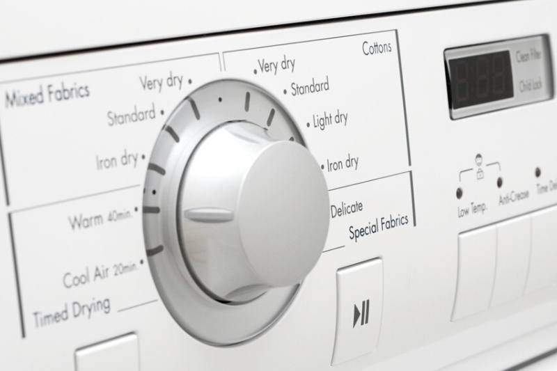 tumble dryer dial settings