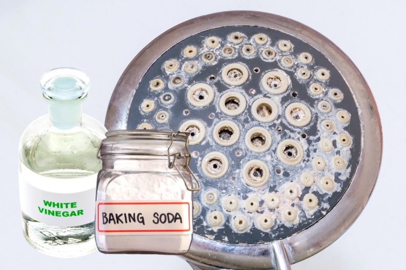 vinegar and bicarbonate of soda for limescale