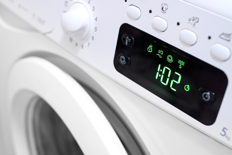 washing machine timer display