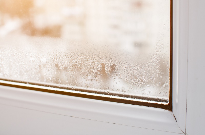 Condensation on window