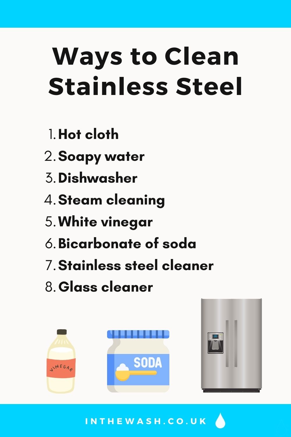 Ways to clean stainless steel
