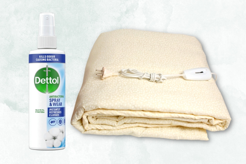 linen spray for electric blanket