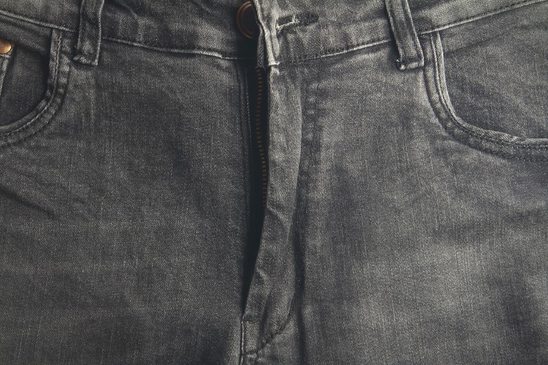 What Causes White Streaks on Black Jeans?