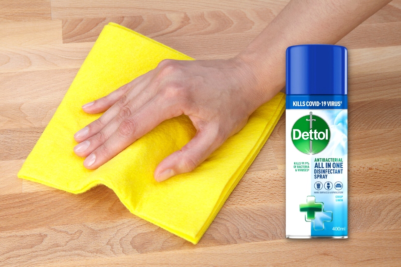 dettol all in one disinfectant spray for cleaning